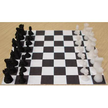 3D Printed 1:6 Chess Set (Black and White Colour)